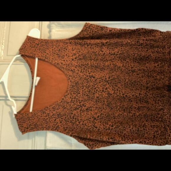 Brown Animal Print Jumper Size XL - Picture 6 of 9